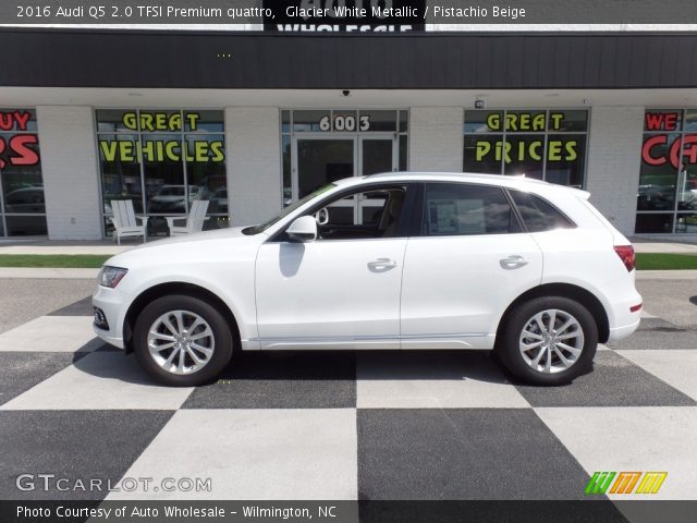 2016 Audi Q5 2.0 TFSI Premium quattro in Glacier White Metallic