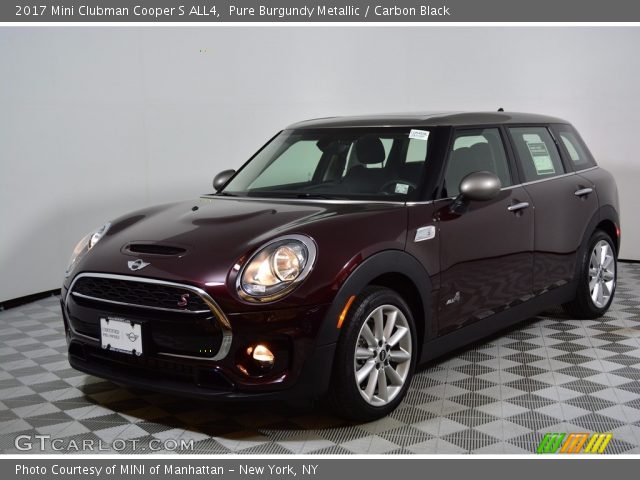 2017 Mini Clubman Cooper S ALL4 in Pure Burgundy Metallic