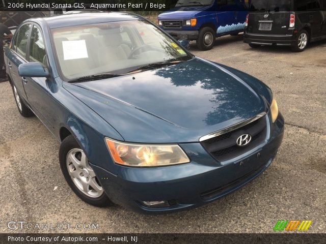2006 Hyundai Sonata GLS in Aquamarine Pearl