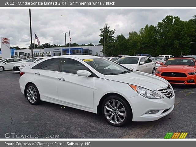 2012 Hyundai Sonata Limited 2.0T in Shimmering White
