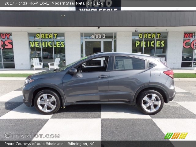 2017 Honda HR-V EX-L in Modern Steel Metallic