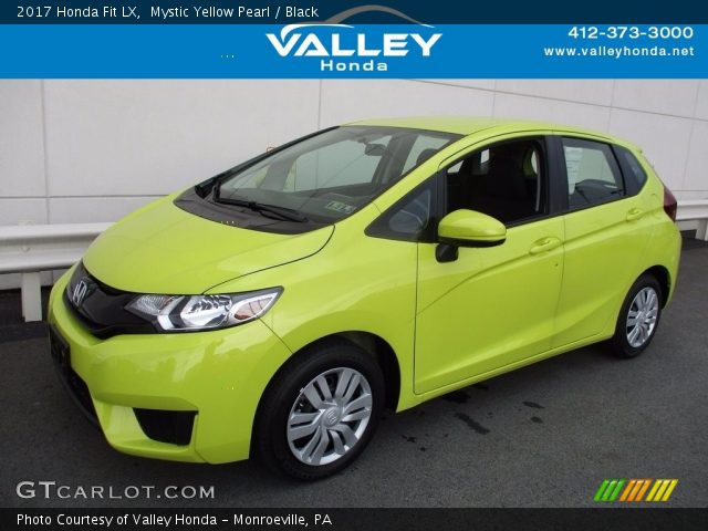 2017 Honda Fit LX in Mystic Yellow Pearl
