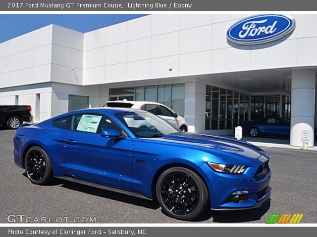 2017 Ford Mustang GT Premium Coupe in Lightning Blue