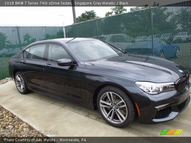 2018 BMW 7 Series 740i xDrive Sedan in Singapore Gray Metallic