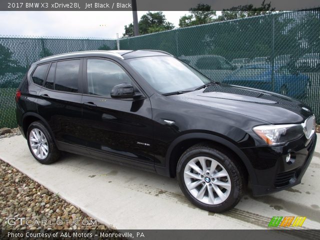 2017 BMW X3 xDrive28i in Jet Black