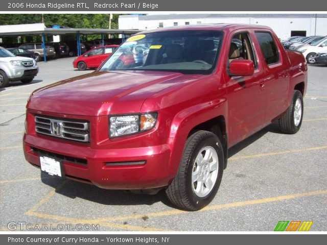 2006 Honda Ridgeline RTL in Redrock Pearl