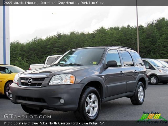 2005 Mazda Tribute i in Stormfront Gray Metallic