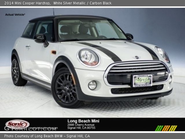 2014 Mini Cooper Hardtop in White Silver Metallic