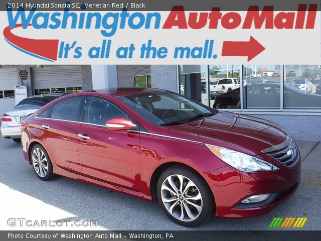 2014 Hyundai Sonata SE in Venetian Red