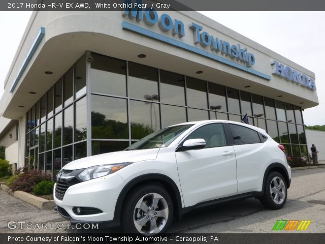 2017 Honda HR-V EX AWD in White Orchid Pearl