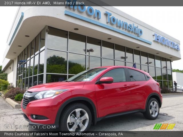2017 Honda HR-V EX AWD in Milano Red