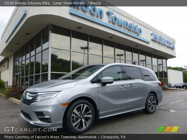 2018 Honda Odyssey Elite in Lunar Silver Metallic