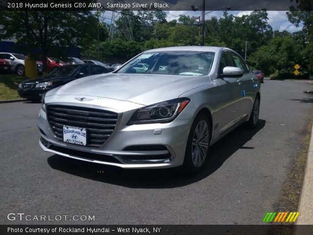 2018 Hyundai Genesis G80 AWD in Santiago Silver