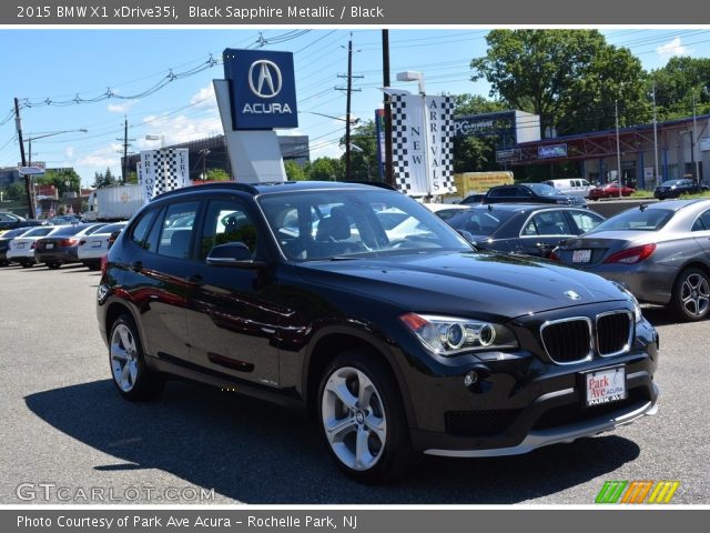 2015 BMW X1 xDrive35i in Black Sapphire Metallic