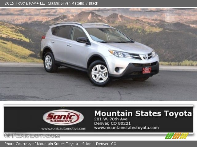 2015 Toyota RAV4 LE in Classic Silver Metallic