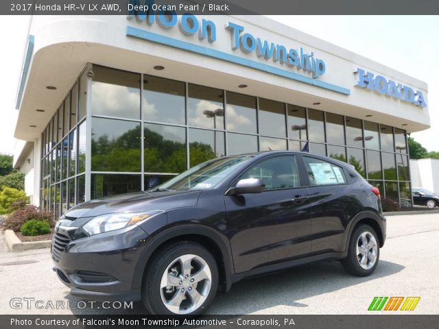 2017 Honda HR-V LX AWD in Deep Ocean Pearl