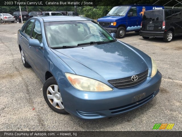 2003 Toyota Camry LE in Catalina Blue Metallic