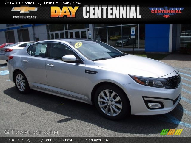 2014 Kia Optima EX in Titanium Silver