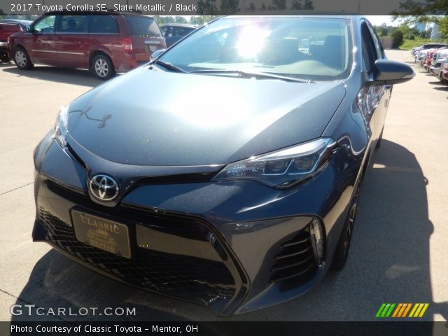 2017 Toyota Corolla SE in Slate Metallic