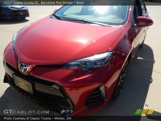 2017 Toyota Corolla SE in Barcelona Red Metalic