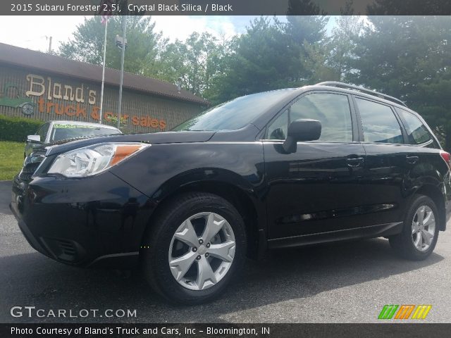 2015 Subaru Forester 2.5i in Crystal Black Silica