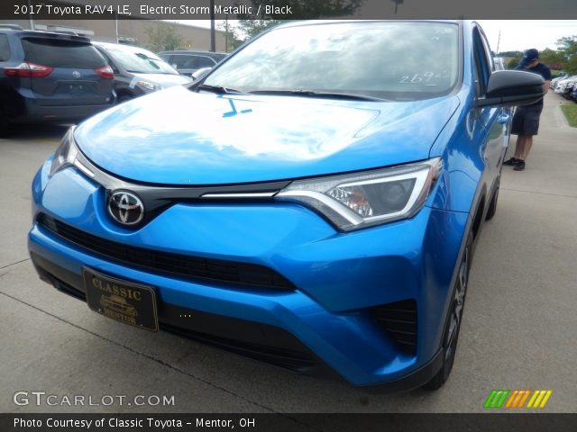 2017 Toyota RAV4 LE in Electric Storm Metallic