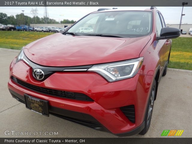 2017 Toyota RAV4 LE in Barcelona Red Metallic