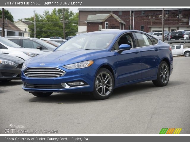 2017 Ford Fusion SE in Lightning Blue