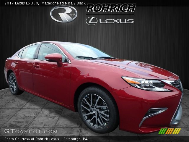 2017 Lexus ES 350 in Matador Red Mica