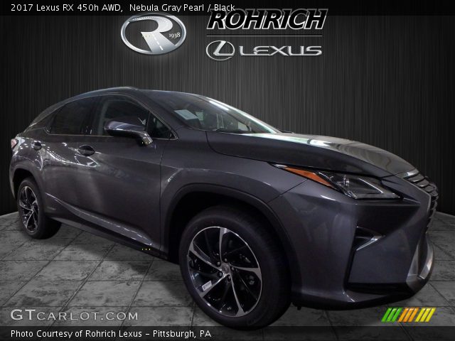 2017 Lexus RX 450h AWD in Nebula Gray Pearl