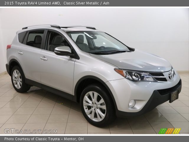 2015 Toyota RAV4 Limited AWD in Classic Silver Metallic