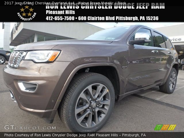 2017 Jeep Grand Cherokee Overland 4x4 in Walnut Brown Metallic