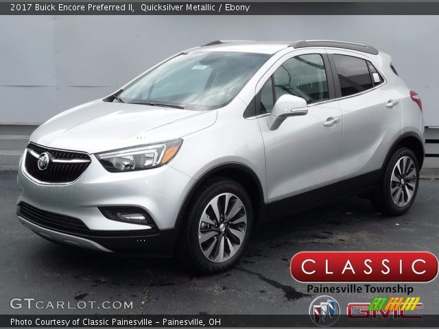 2017 Buick Encore Preferred II in Quicksilver Metallic