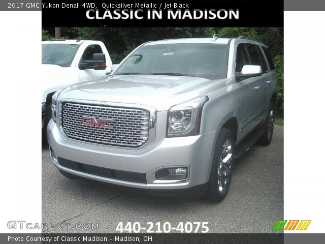 2017 GMC Yukon Denali 4WD in Quicksilver Metallic