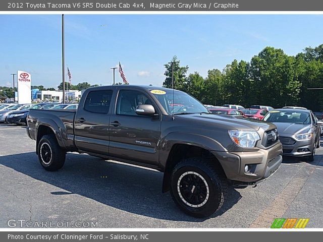 2012 Toyota Tacoma V6 SR5 Double Cab 4x4 in Magnetic Gray Mica