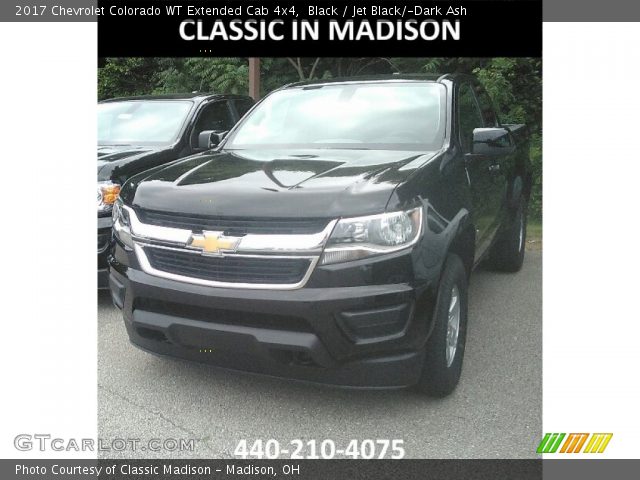 2017 Chevrolet Colorado WT Extended Cab 4x4 in Black