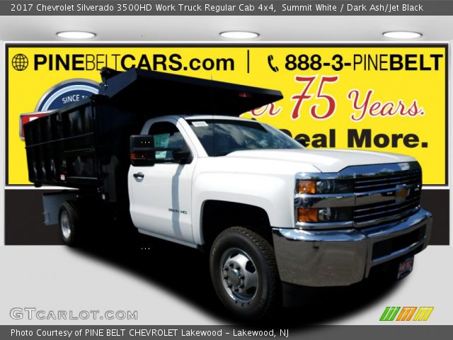 2017 Chevrolet Silverado 3500HD Work Truck Regular Cab 4x4 in Summit White