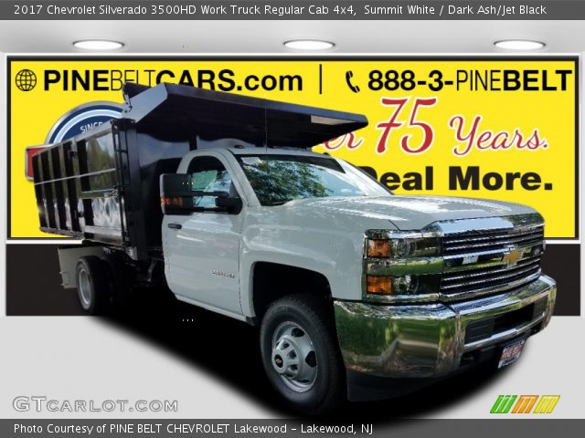 2017 Chevrolet Silverado 3500HD Work Truck Regular Cab 4x4 in Summit White