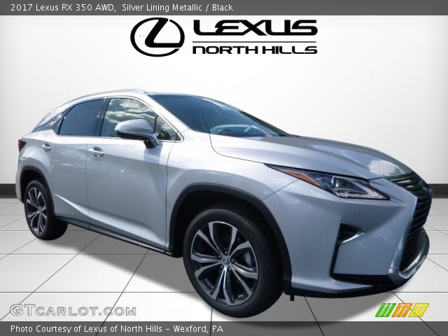 2017 Lexus RX 350 AWD in Silver Lining Metallic