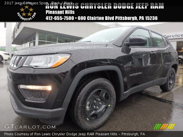 2017 Jeep Compass Sport in Black