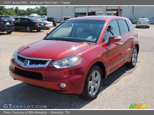 2007 Acura RDX  in Moroccan Red Pearl