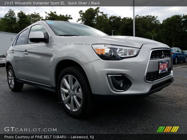2015 Mitsubishi Outlander Sport ES in Quick Silver