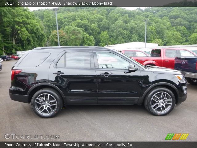 2017 Ford Explorer Sport 4WD in Shadow Black