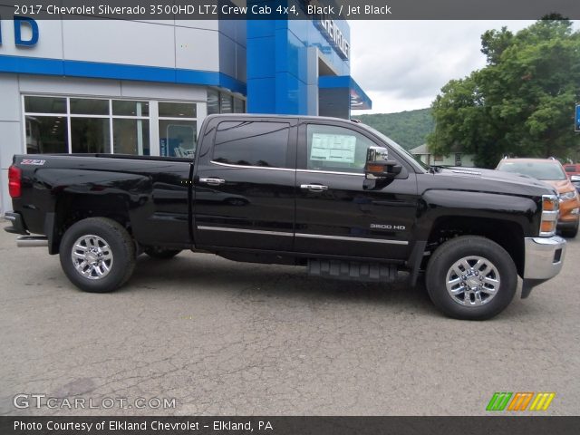 2017 Chevrolet Silverado 3500HD LTZ Crew Cab 4x4 in Black