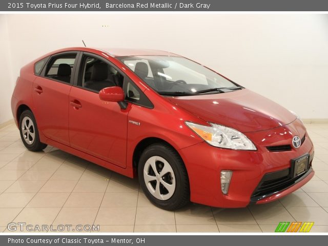 2015 Toyota Prius Four Hybrid in Barcelona Red Metallic