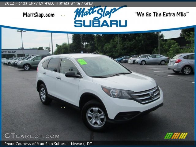 2012 Honda CR-V LX 4WD in Taffeta White