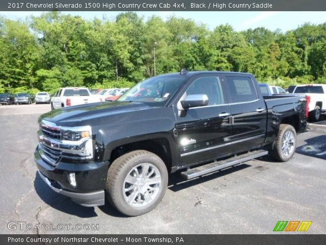 2017 Chevrolet Silverado 1500 High Country Crew Cab 4x4 in Black