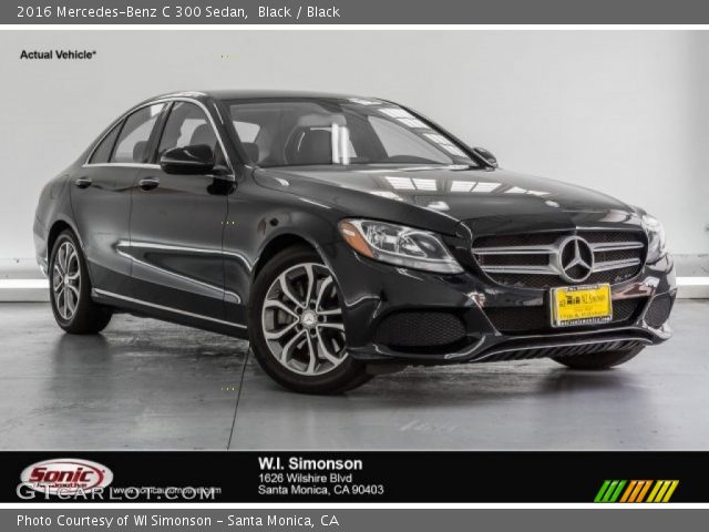 2016 Mercedes-Benz C 300 Sedan in Black