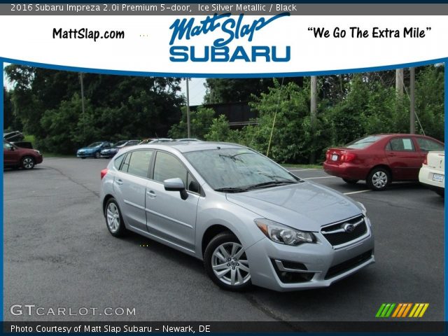 2016 Subaru Impreza 2.0i Premium 5-door in Ice Silver Metallic