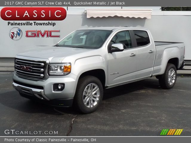 2017 GMC Canyon SLT Crew Cab 4x4 in Quicksilver Metallic
